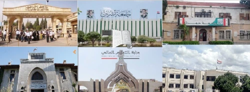 الجامعات السورية