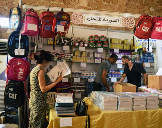 مهرجان “سوق العودة للمدارس” في طرطوس