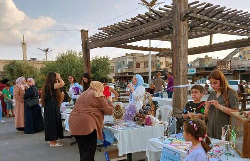 بازار "حرفة وفن" في جبلة