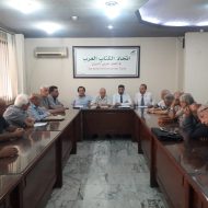 اجتماع أعضاء جمعية الدراسات والبحوث باتحاد الكتاب العرب